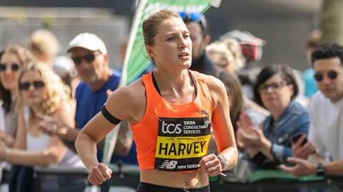 Rose Harvey in action in 2025