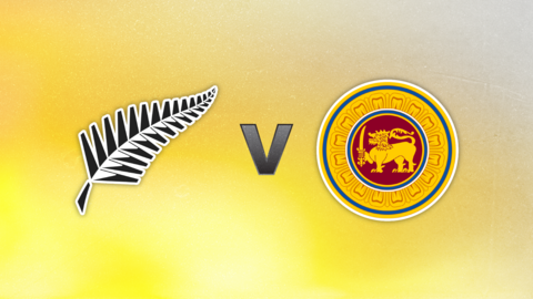 New Zealand v Sri Lanka badge graphic