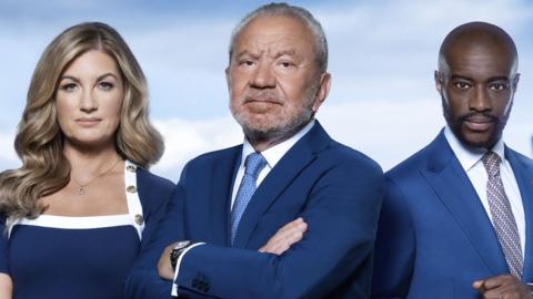 Baroness Brady, Lord Sugar and Tim Campbell
