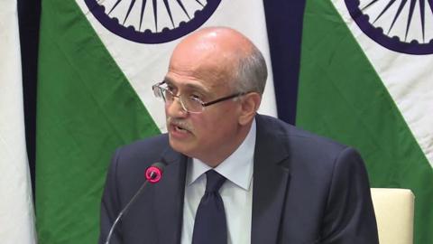 Indian Foreign Secretary Vijay Gokhale