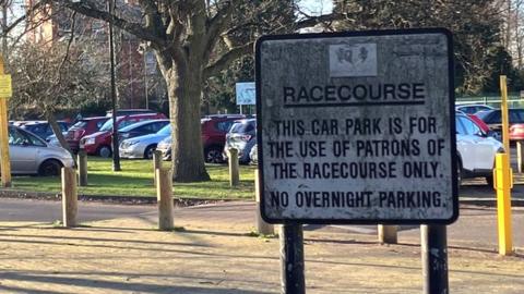 Northampton Racecourse car park