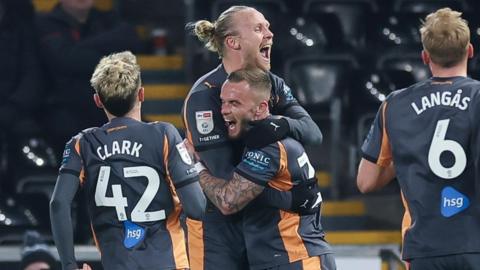 Joe Ward and Lars-Jorgen Salvesen celebrate