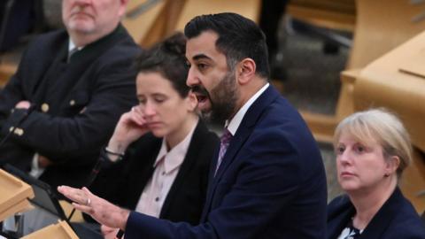 Humza Yousaf at FMQs