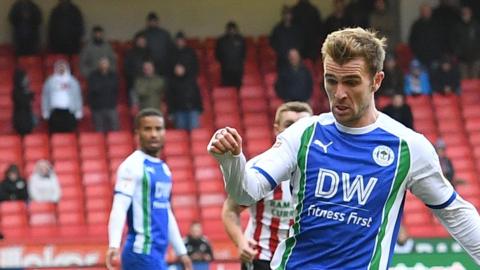 Callum McManaman trained with Wigan Athletic during the latter half of the 2022-23 season and played as part of their under-21s team