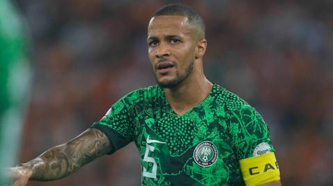 William Troost-Ekong in action for Nigeria