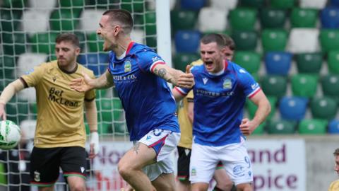 Darragh Leahy celebrating 