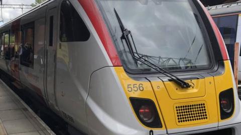 Greater Anglia train at Hertford