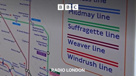 New map of Overground showing new lines