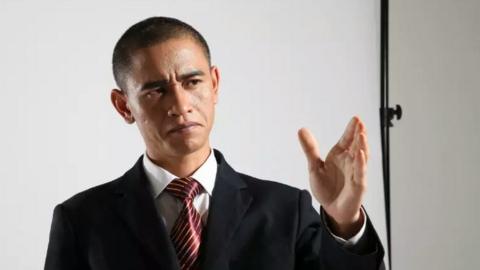 China's Obama impersonator