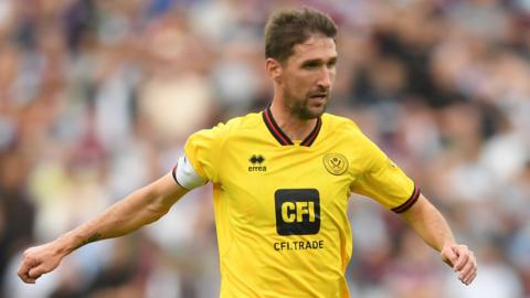 Chris Basham in action against Fulham