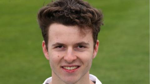 Derbyshire fast bowler Nick Potts