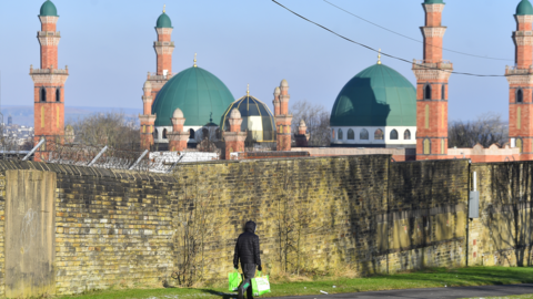 Al-Jamia Suffa-Tul-Islam Grand Mosque in Bradford in 2021