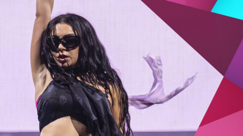 Charli XCX at Glastonbury 2025