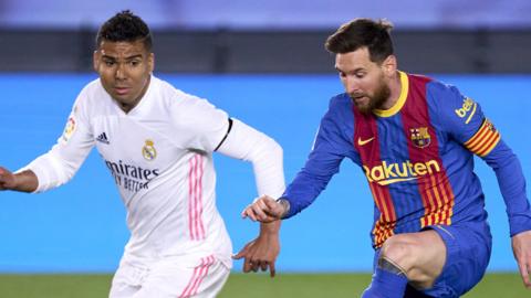 Casemiro & Lional Messi