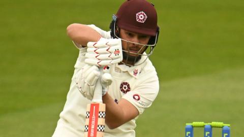 Ricardo Vasconcelos in action for Northants