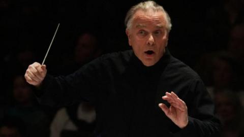 Sir Mark Elder at his fartewell concert