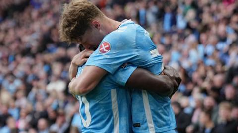 Coventry celebrate scoring