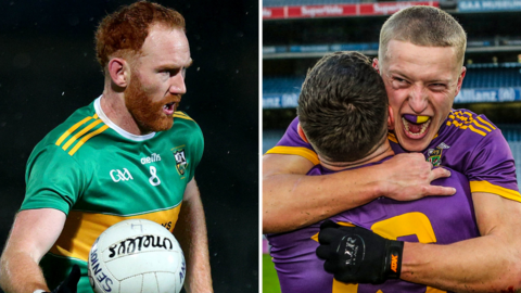 Conor Glass of Glen and Brian Sheehy of Kilmacud Crokes