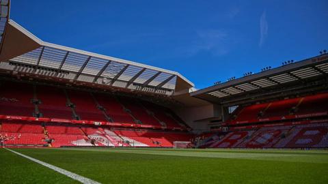General view of Anfield 