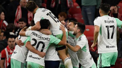 Osasuna celebrate