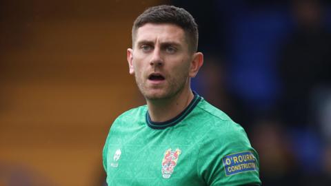 Tranmere Rovers goalkeeper Luke McGee