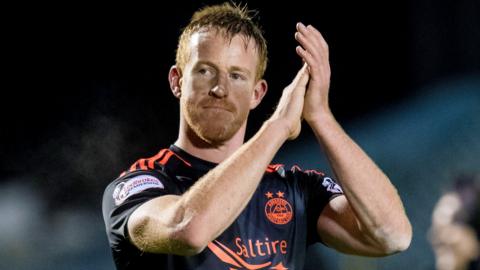 Aberdeen striker Adam Rooney