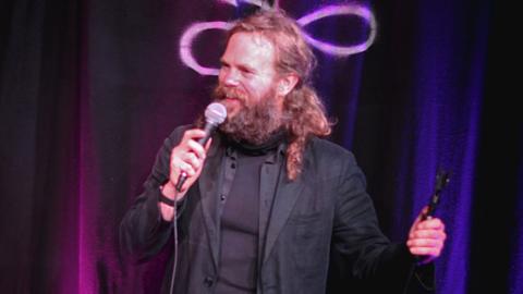 Barry Ferns at the Angel Comedy Club