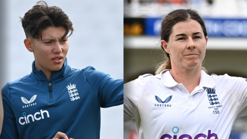 Issy Wong and Tammy Beaumont