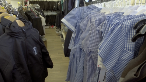 Jersey school uniform shop