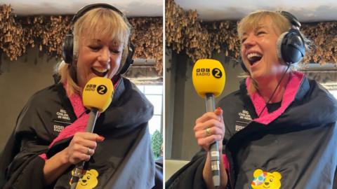 Sara Cox's Great Northern Marathon Challenge for BBC Children in Need