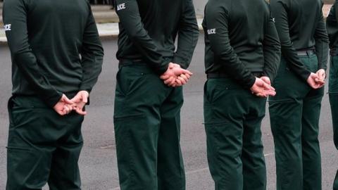 New recruits to the PSNI