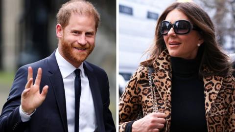 Harry and Liz Hurley