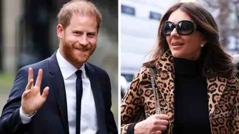 Harry and Liz Hurley