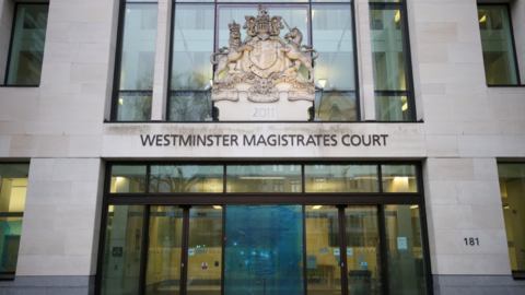 Exterior of Westminster Magistrates Court