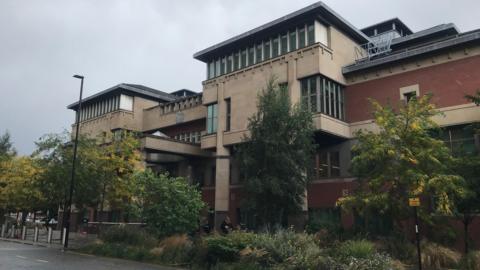 Exterior of Sheffield Crown Court.