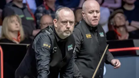 Mark Williams and John Higgins