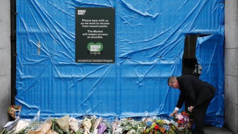 Borough Market closed after the 2017 attack