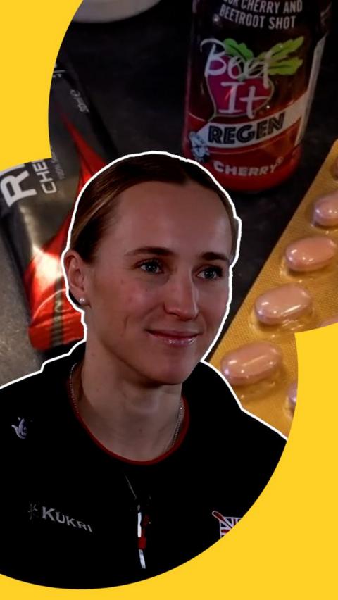 Heidi Long and some vitamins