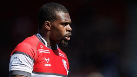 Christian Wade playing for Gloucester last season