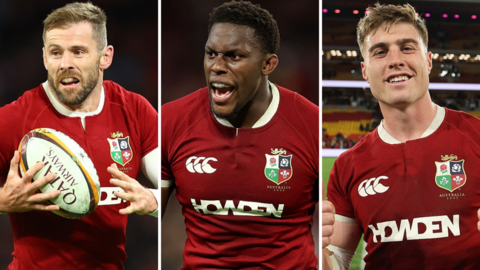 Elliot Daly, Maro Itoje and Tommy Freeman