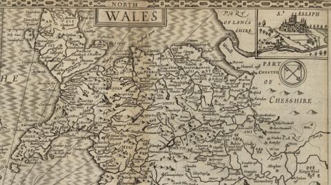 Map o A Tour in Wales