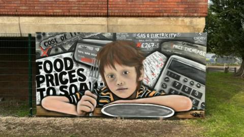 Cost of living mural
