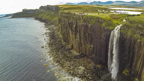 Kilt Rock in Skye