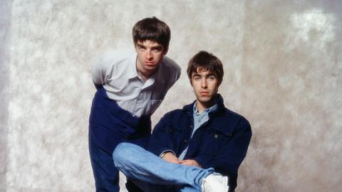 Noel Gallagher and Liam Gallagher of Oasis