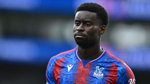 Marc Guehi in action for Crystal Palace