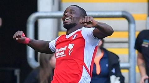 Hakeem Odoffin scores for Rotherham