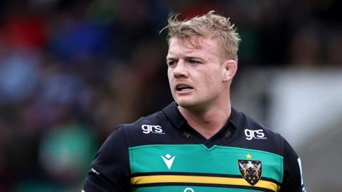 Northampton Saints lock David Ribbans