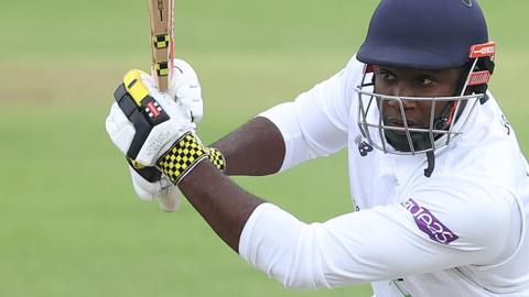 Hampshire all-rounder Keith Barker