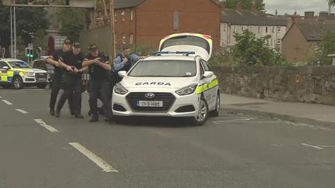 Gardai mock terrorism exercise