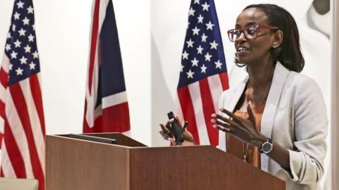 Campaigner Leyla Hussein, who is supporting the UK-US proclamation formalising efforts to try and tackle Female Genital Mutilation